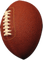 Ballon football americain - δωρεάν png κινούμενο GIF