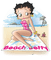 betty boop beach plage - zadarmo png animovaný GIF