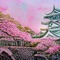 Pink Japanese Background - besplatni png animirani GIF