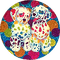 Lisa Frank dalmatian dogs sticker - фрее пнг анимирани ГИФ
