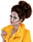 Woman Yellow Brown - Bogusia - gratis png animeret GIF