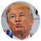 Kaz_Creations Circle Donald Trump - безплатен png анимиран GIF
