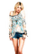 Bohemian chic Woman - безплатен png анимиран GIF