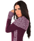 Kaz_Creations Woman Femme Purple - безплатен png анимиран GIF