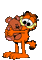 Kaz_Creations Animated Garfield Love - GIF animado grátis Gif Animado