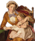 mother with child milla1959 - png grátis Gif Animado