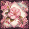 springtimes vintage animated pink flowers fond - Free animated GIF Animated GIF
