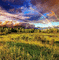 Rena Sommer Glitter Landschaft Hintergrund - Gratis geanimeerde GIF geanimeerde GIF