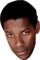 Visage Denzel Washington - gratis png geanimeerde GIF