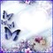 Fond blanc bleu fleurs clé roses perles papillon debutante blue bg blue butterfly flower bg pearl key