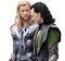 Thor and Loki - Free animated GIF