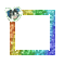 Small Rainbow Frame - Gratis geanimeerde GIF geanimeerde GIF
