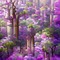Purple Forest Fantasy - kostenlos png Animiertes GIF