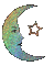 Color changing moon :) - Gratis geanimeerde GIF geanimeerde GIF