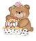 happy birthday teddy bear