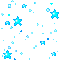 blue stars - Animovaný GIF zadarmo animovaný GIF
