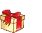 сердечко подарочек - GIF animado gratis GIF animado
