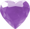 deco purple heart kikkapink