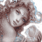 Y.A.M._Fantasy mermaid Sepia - bezmaksas png animēts GIF
