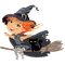 nbl-Witch - bezmaksas png animēts GIF