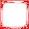 Frame.Red.White - By KittyKatLuv65 - PNG gratuit GIF animé