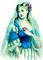 soave woman vintage victorian pink blue pink green - 無料png アニメーションGIF