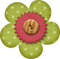 Fleur Vert Rose :) - Free PNG Animated GIF