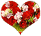 coeur de rose - Nemokamas animacinis gif animuotas GIF