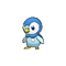 Piplup pixel - фрее пнг анимирани ГИФ