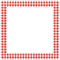Red Gingham Frame png