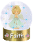 Baby Angel Faith Snow Globe - Besplatni animirani GIF animirani GIF