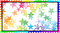 rainbow stars stamp - png ฟรี GIF แบบเคลื่อนไหว