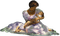 mother with baby bp - png grátis Gif Animado