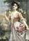 Vintage Women with Flowers - png grátis Gif Animado