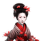 kikkapink autumn woman geisha