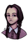 Wednesday Addams - The Addams Family - gratis png geanimeerde GIF
