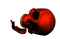 skull, pääkallo - zadarmo png animovaný GIF
