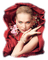 femme rouge - Free PNG Animated GIF