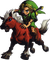 Link et Epona - 免费PNG 动画 GIF