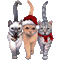 Christmas animals bp - Besplatni animirani GIF animirani GIF