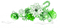 Christmas.Winter.Cluster.White.Green - zadarmo png animovaný GIF