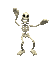 dancing skeleton gif halloween