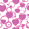 Pink sparkly hearts and circles background - Gratis animeret GIF animeret GIF