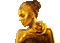 gold woman - Безплатен анимиран GIF анимиран GIF