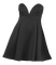 Black dress - png gratuito GIF animata