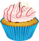 Cupcake - png gratis GIF animado