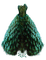 Peacock dress bp - gratis png animeret GIF