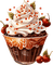 sm3 food christmas red cupcake png image - безплатен png анимиран GIF