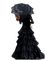 gothic woman dark black - png gratuito GIF animata