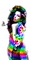 Woman.Fantasy.Rainbow - KittyKatLuv65 - gratis png geanimeerde GIF